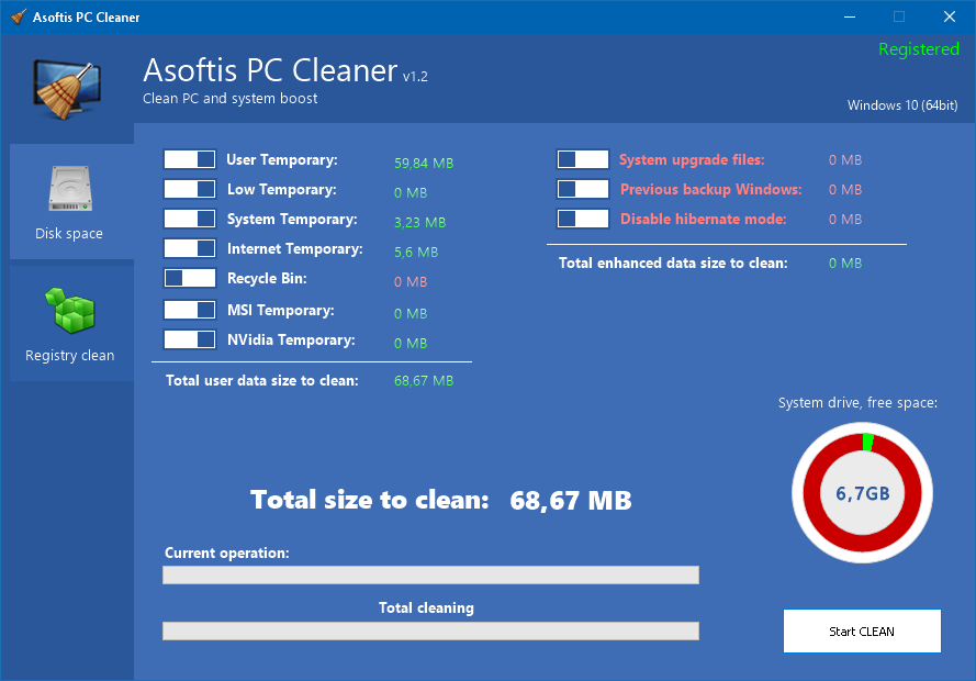 Clean up your PC with a single click!